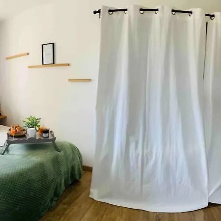 T2 Cosy Climatise 5 Min Aeroport Appartement